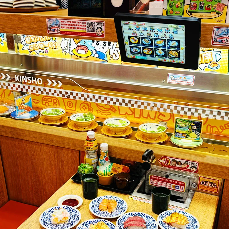 Customized Rotary Sushi Conveyor Equipment