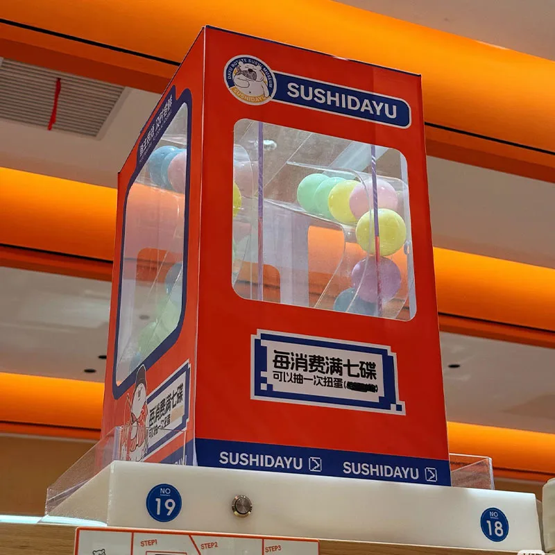 Rotating Sushi Conveyor With Plate Return System